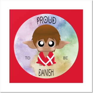 Proud to be Danish (Sleepy Forest Creatures) Posters and Art